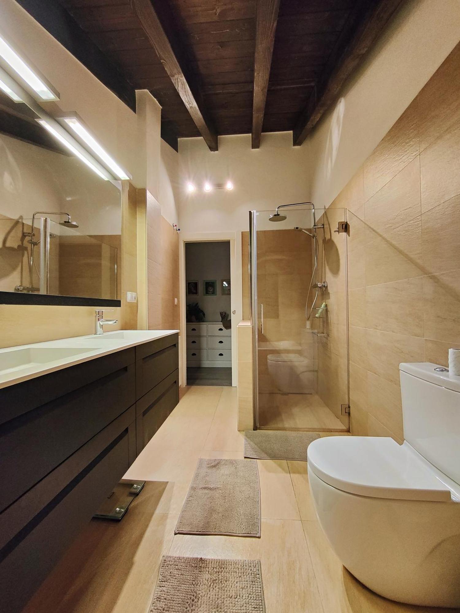 Chalet con piscina climatizada en la naturaleza Areatza Habitación foto